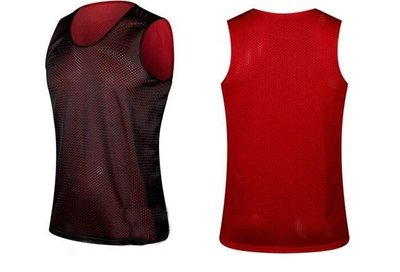 雙面籃球衣 兩面穿球衣 雙面球衣 黑紅 兩面 籃球衣 運動背心 網眼 網狀 可印名號 DV NIKE 玩大學 可參考