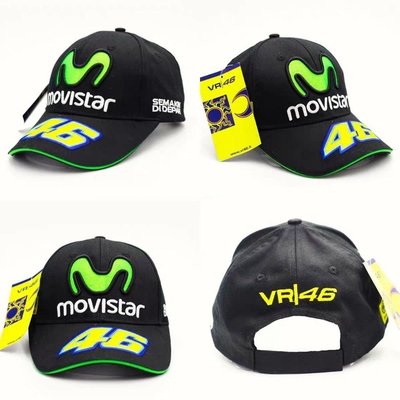 ~MotoGP VR46 MONSTER ROSSI 羅西賽車帽 夏季棒球帽 車迷帽