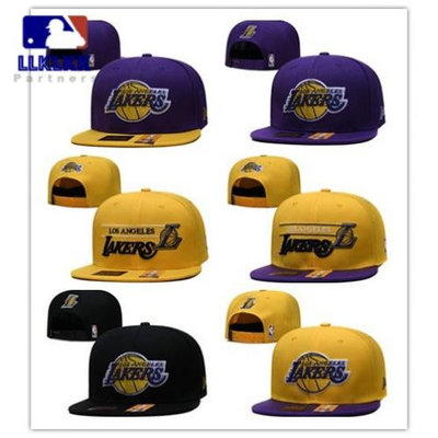 Hot 洛杉磯 NBA 湖人隊嘻哈帽中性可調節帽子戶外帽
