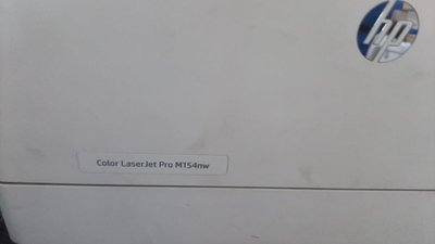 HP clj m154nw a4彩色雷射印表機 顏色失真如圖 維修 800未稅