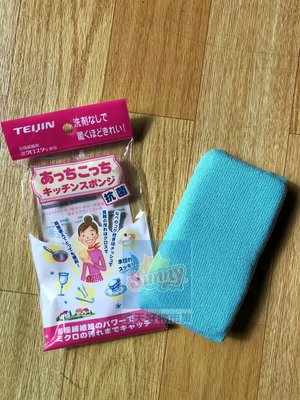 日本妮芙露 帝人超細纖維 廚房海綿 TT 27 免用洗潔劑海綿