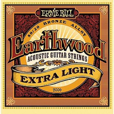 ☆ 唐尼樂器︵☆美國原裝 ERNIE BALL 2006 80/20 Bronze Alloy (10-50)民謠吉他弦