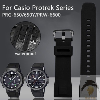 熱銷  24mm Silicone Watch Strap for Casio Protrek Series PRG