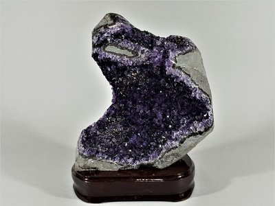[銀九藝] 高20公分 高淨度 烏拉圭 紫水晶 水晶片