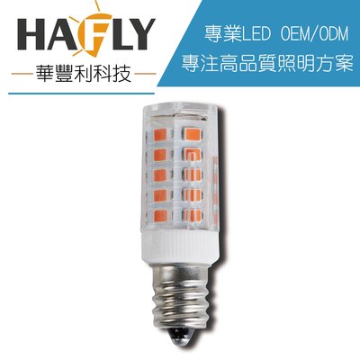 LISTAR 3W LED 神明小夜燈 玉米燈  紅光/黃光 E12燈座 110V 單電壓 (二入裝)