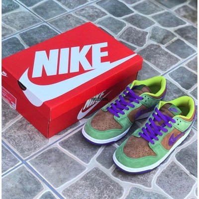 【正品】Nike Dunk Low "Veneer" 棕綠 醜小鴨 休閒 滑板 DA1469-200潮鞋