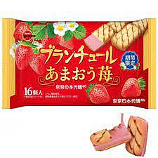 【享吃零食】日本 BOURBON北日本 草莓可可風味夾心餅家庭包