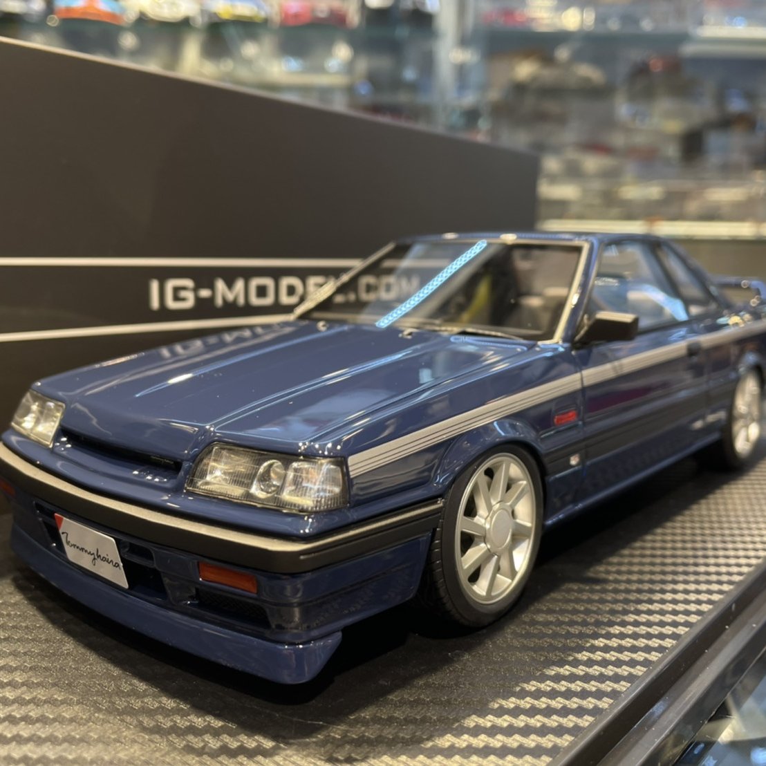 新座買蔵IG 2491 1/18 Tommy kaira M30 (R31) Skyline Blue Black イグニッションモデル トミーカイラ スカイライン hpi・racing