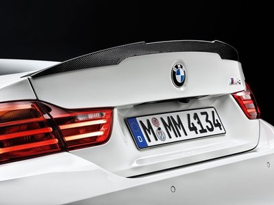 【樂駒】BMW 原廠 F82 M4 M Performance Carbon Rear Spoiler 碳纖維 尾翼