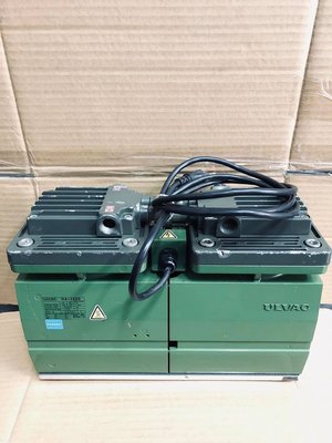 日本外匯極新 ULVAC DA-120S 110V 乾式真空幫浦-膜片式真空幫浦-無油式真空幫浦-