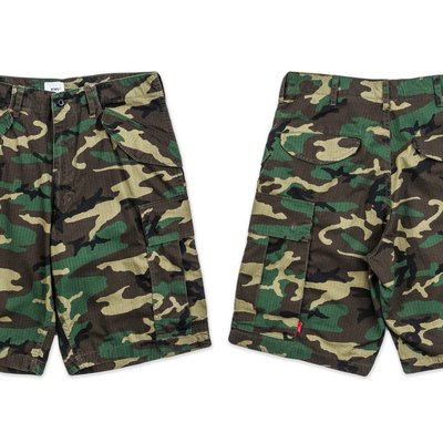 W_plus】WTAPS 17AW CARGO 03 / SHORTS. COTTON. RIPSTOP. CAMO