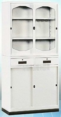 ♤名誠傢俱辦公設備冷凍空調餐飲設備♤905色R型中2屜 鐵櫃 書櫃 置物櫃 (3×6)尺寸:88×40×176 公分