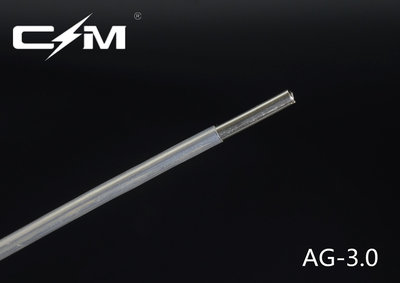 3.0MM單晶銀音響專線跳線，排插跳線，音箱橋線 ，電源線 喇叭線