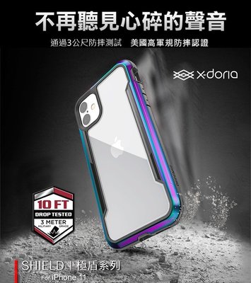 【X-Doria】刀鋒極盾 iPhone 12 Pro Max 耐衝擊防摔 蘋果12手機殼 透明背蓋 I12防撞手機殼