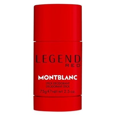 Mont Blanc 萬寶龍 傳奇烈紅 男性淡香精 體香膏 75g·芯蓉美妝