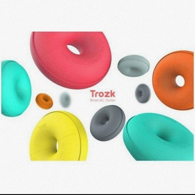 【TROZK】特洛克/TROZK 甜甜圈 智能移動插座 旅行 多功能 USB 充電器 插座排旅行