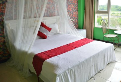 飯店汽車旅館民宿日租客房專用白色雙人床包3件套B0646-M
