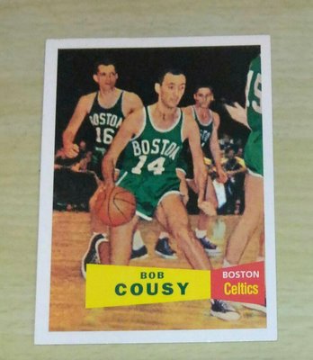 1996年 NBA Bob Cousy RC reprint 新人卡