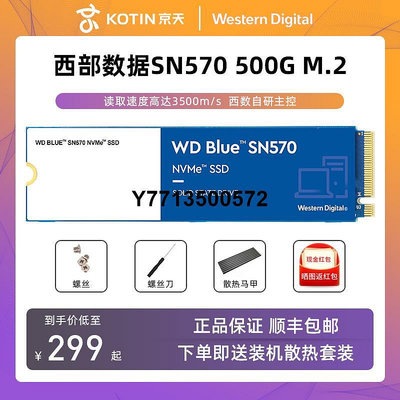 WD西部數據西數 SN770 500G NVME固態硬碟桌機筆電電腦藍盤1t