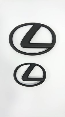 現貨熱銷-易車汽配 Lexus LS460 2006~2009 水箱罩 後車廂標誌 字標 logo 消光黑 同原廠尺寸