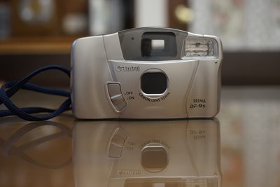 【售】Canon PRIMA BF-9s (Big Finder) 超大觀景窗輕巧傻瓜底片相機 + 附電池+85成新