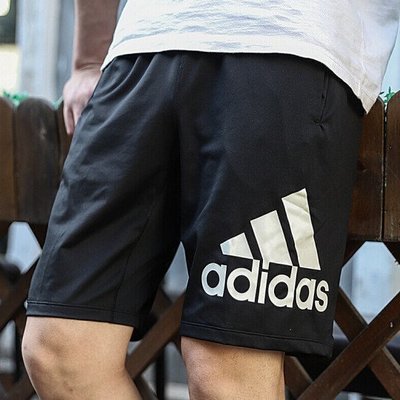 100原廠％特價 Adidas愛迪達男夏運動跑步健身訓練透氣休閑短褲 DU1592