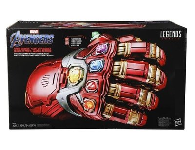 現貨特價 孩之寶 Marvel 漫威 復仇者聯盟 終局之戰 電子 奈米手套 無限手套 傳奇收藏型 浩克版 1:1 聲光