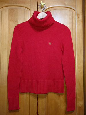 RALPH LAUREN 紅色羊毛衣(A97)