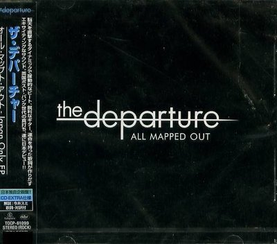 (甲上唱片) The Departure - All Mapped Out - 日盤(JAPAN ONLY)