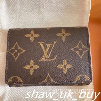 Louis Vuitton 路易威登】M63801 Enveloppe Carte De Visite經典