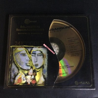 經典爵士 Bob James David Sanborn Double Vision 24K金 MQACD CD 唱片 交響樂【善智】