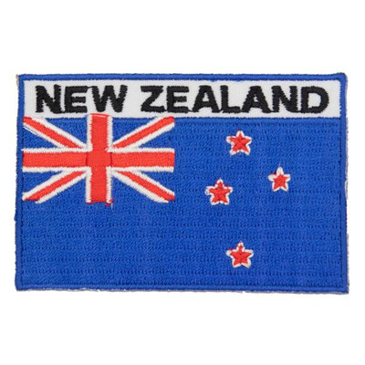 【A-ONE】紐西蘭 熨斗布標 刺繡布貼 熨斗貼布繡 Flag Patch燙布貼 熨斗徽章 刺繡章 布藝燙布貼紙 辨識