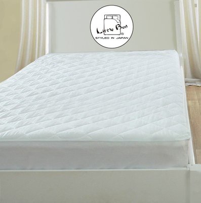 【Little Bed 小床】超細纖維超透氣／防蟎抗菌／雙人特大床包式保潔墊6X7 (半價5折優惠中)