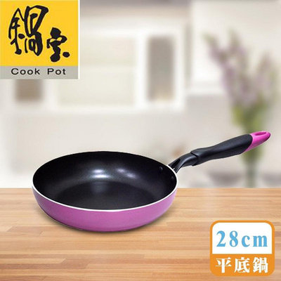 鍋寶 日式不沾平煎鍋 24cm (電磁爐適用) 炒鍋 平底鍋 IKH-20424