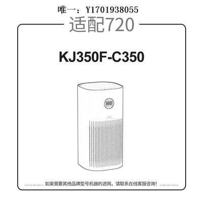 空氣淨化器濾芯KISSAIR1217適配華為空氣凈化器720濾芯KJ350F-C350(1i)過濾網濾網