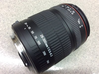 [保固一年][高雄明豐] SIGMA DG 28-300mm F3.5 -6.3 For Canon 便宜賣