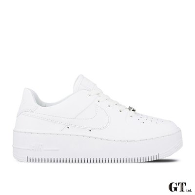 【GT】Nike W Air Force 1 '07 白 女鞋 低筒 麂皮 增高 厚底鞋 休閒鞋 AR5339-100