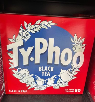新包裝 英國Typhoo Tea 特選紅茶 250g(80入) 最新到期日:2024/9#青b00