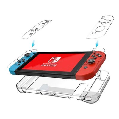 Nintendo Switch Console Joy Con Controller-Crystal Clear 的遊戲