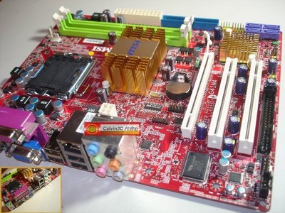 微星 MSI G41M4-F 775腳位 Intel G41 晶片組 2組DDR2 4組SATA2 內建顯示 1組IDE