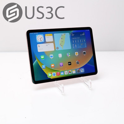 【US3C-桃園春日店】【一元起標】公司貨 Apple iPad Air 4 64G WiFi+LTE 粉 10.9吋 A14晶片 1200萬畫素 二手平板