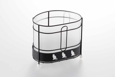 《日本黑貓廚房系列》流理台用小型廚餘桶