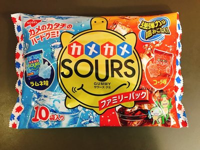 日本糖果 軟糖 日系零食 NOBEL諾貝爾 綜合水果汽水軟糖(可樂、汽水)