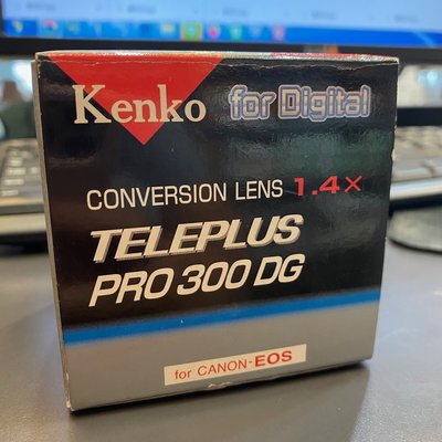 【現貨】全新品 Kenko 1.4X 加倍鏡 PRO 300 AF DG For Canon EF鏡頭 日本製 公司貨