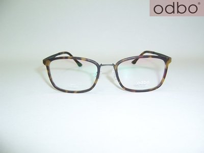 光寶眼鏡城(台南)odbo 復古眼鏡*超質感  版料塑版合金面+專利無螺絲純鈦腳,1378 C40K