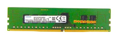 全新三星 4G DDR4 2400 ECC REG伺服器記憶體條 4GB 1RX8 PC4-2400T