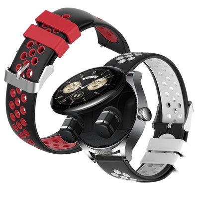 華為 Huawei Watch Buds 智能手錶帶手鍊 Soprt 腕帶的時尚矽膠錶帶