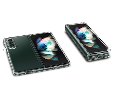 KINGCASE (現貨) Spigen Galaxy Z Fold 3 Fold3 透明保護套手機殼透明套