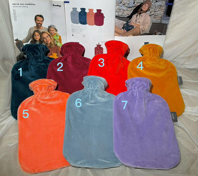 【宇冠】德國fashy 天鵝絨素色造型 冷/熱水袋,特價優惠$680元