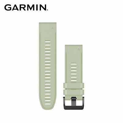 @竹北旗艦店@GARMIN QUICKFIT 26mm 薄荷綠矽膠錶帶 (含可調式加長薄荷綠矽膠錶帶)